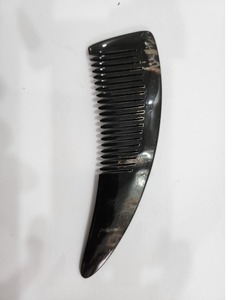 Peinetas de plumas nupciales hechas a mano de alta calidad, peineta de cuerno Natural elegante, el mejor peine de pelo indio hecho a mano - Product Image 3