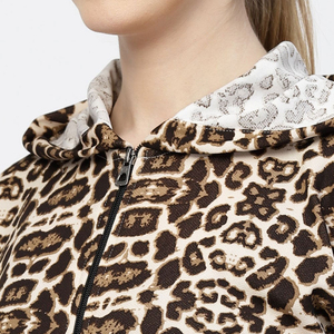 Survêtements de fitness coupe ajustée pour femmes personnalisables nouveau design imprimé vêtements d'entraînement par sublimation Offre Spéciale les femmes survêtement d'hiver - Product Image 3