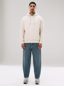 Sweat à capuche surdimensionné en molleton chaud pour hommes, décontracté, coupe ample, Streetwear, par Marfa International - Product Image 2