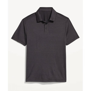 Chemise à manches courtes tendance pour hommes, polos noirs à revers à la mode pour l'été, polos personnalisés à manches courtes pour hommes - Product Image 6