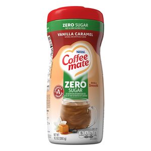 Coffee-mat'e Vanilla Caramel, <b>Zero</b> <b>Sugar</b> Powdered Coffee Creamer, 10.2 Ounce (Pack of 6) - Product Image 3