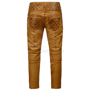 Pantalones de Cuero para Hombre de Último Diseño y Alta Calidad, Diseña Tu Propio Logotipo, Pantalones de Cuero para Hombre al por Mayor - Product Image 3