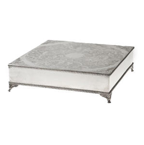 แท่นวางเค้กทำจากอลูมิเนียมแท้สำหรับโรงแรมร้านอาหารเค้กแต่งงานใช้ในบ้านดีไซน์หรูหราทันสมัย - Product Image 5