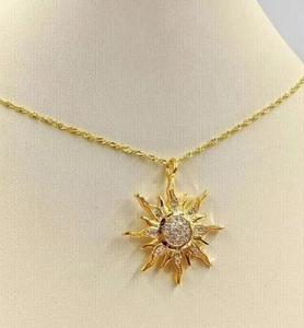 จี้เพชรโมอิสเพชรสีขาวสำหรับสตรีจี้เงินสเตอร์ลิง925 - Product Image 1