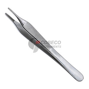 Pinzas Médicas Ligeras de Acero Inoxidable, Pinzas Quirúrgicas de Precisión, Estériles, Rectas y Curvas, para Laboratorio - Product Image 5