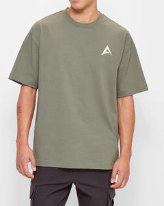 T-shirts populaires à haute demande pour hommes 100% coton tissu doux avec logo personnalisé impression numérique et broderie - Product Image 3