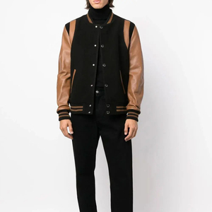 Professional Winter Wear Best Design Men's Varsity Jacket High Quality Light <b>Weight</b> CollegeBaseballjacket <b>for</b> men DDP Shipping - Product Image 2