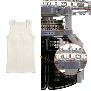 Máquina <span class=keywords><strong>de</strong></span> Tejer Electrónica <span class=keywords><strong>de</strong></span> Alta Precisión <span class=keywords><strong>de</strong></span> 4 Pistas para Tejido Interlock <span class=keywords><strong>de</strong></span> Doble Nervadura, Calidad Premium - Product Image 5