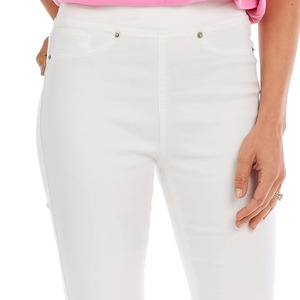 Pantalones Vaqueros de Mujer OEM, Diseño Personalizado, Cintura Alta, Pierna Ancha, Holgados, Desgastados, a la Moda, de Mezclilla - Product Image 2