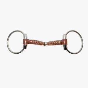 Ring snaffle pinchless 19mm Horse Equestrian Products Bit pour chevaux Best Selling Horse Equipment 2025 - Product Image 4