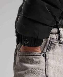 <b>Top</b> Trending Recommend in Stock Soft Handle Ventilation <b>Women</b> Grey Streetwear Hooded Winter Cropped Loose <b>Women</b> Puffer Jacket - Product Image 5