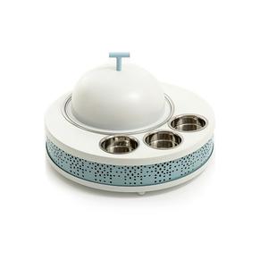 Nouveau Design Plat De Service En Acier Inoxydable Avec Support En Fer Vaisselle De Fête De Mariage Plat À Casserole Plat De Service - Product Image 3