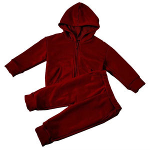 Wholesale Quality <b>Children</b> Cotton Sweatshirt Sweatpants Clothing Set Boy Jogging Track Suit Kids Zipper Sweatshirts Set - Product Image 6