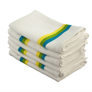 ผ้าเช็ดตัวผ้าฝ้ายเนื้อปลาเฮอริ่งเนื้อแห้งเร็วใช้ในห้องครัวทนทานและเป็นมิตรกับสิ่งแวดล้อม - Product Image 1