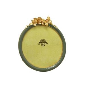 ตกแต่งบ้านดอกไม้โลหะทองกรอบรูป4X4 - Product Image 3