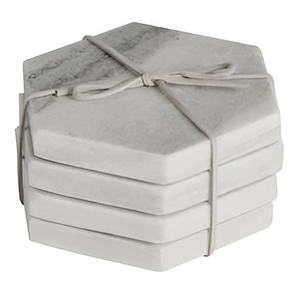 แผ่นรองแก้วหินลายหินอ่อนที่ทันสมัยแผ่นรองเครื่องดื่มสำหรับรถยนต์แผ่นรองแก้วเซรามิกลายหินอ่อนส่วนบุคคล - Product Image 3