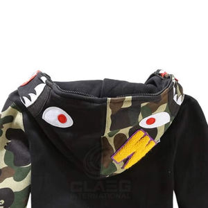 Sweats à capuche avec fermeture éclair complète prix de gros Nouveau design personnalisé de haute qualité Plus Size mode vêtements pour hommes personnalisés sweats à capuche avec fermeture éclair - Product Image 5