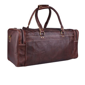 Precio al por mayor 100% bolso de lona de cuero genuino nuevo bolso de lona deportivo de hombro de calidad superior de peso ligero personalizado - Product Image 4