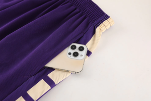 2024 hommes personnalisable 100% Polyester maillot de basket-ball réversible personnalisé respirant uniforme d'entraînement ensemble vêtements de basket-ball - Product Image 5