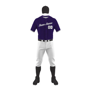 Nouveau modèle à séchage rapide respirant hommes poids léger Baseball uniforme 100% Polyester Baseball uniforme pour les jeunes - Product Image 2