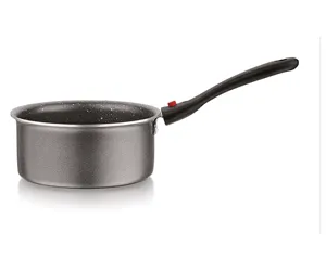 Aluminium Heavy Weight Sauce Pan / Milk Pan / Tea Pan Capacity 2L Cookware Pan With Handle Best Selling Product in 2023
