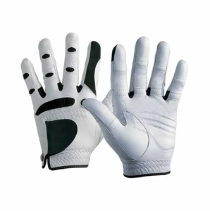 100% Genuine Cabretta Leather New 2025 Logotipo personalizado Ventas calientes Super Soft Premium Cabretta Leather Golf Guante - Product Image 1