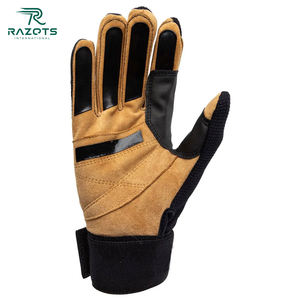 Gants de frappeur de baseball en cuir personnalisés de haute qualité couleurs personnalisées en gros prix raisonnable - Product Image 3