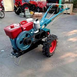 Deux motoculteurs diesel miniatures pour monoculture, haute productivité, prêts à l'exportation, mini tracteurs à deux roues à vendre - Product Image 1