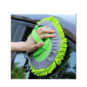Cepillo para lavado de autos con mango telescópico de microfibra y paño de repuesto - Product Image 3