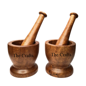 Bulk Wooden Imam Dasta With Highest Quality Customized Size <b>And</b> Shape Home Kitchenware Mortar <b>And</b> Pestle <b>Set</b> - Product Image 4