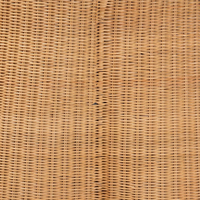 Table basse ronde en rotin naturel festonné faite à la main Table centrale en osier meubles de salon modernes décoration de la maison