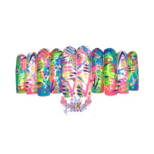 Stampa artistica estiva 2D anni '90 in offerta speciale - Product Image 1