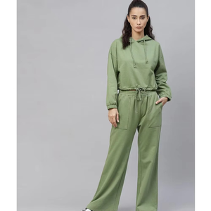 Ropa deportiva de algodón para correr para mujer, chándal, ropa deportiva, ropa de entrenamiento, Sudadera con capucha, pantalones de chándal, sudadera con capucha para mujer - Product Image 4