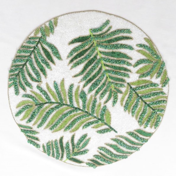 White and green