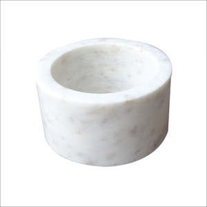 เสื่อและแผ่นรองจานหินอ่อนสีขาวออกแบบโดยช่างฝีมือชาวอินเดียจำนวนมาก - Product Image 6