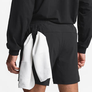 Pantalones cortos de nailon de verano para hombre, pantalones cortos personalizados para yoga, correr, ciclismo, entrenamiento, compresión, venta al por mayor, pantalones cortos de gimnasio para hombre - Product Image 5