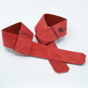 100% sangles d'haltérophilie en cuir d'origine athlétisme approuvé Pakistan fait sangles de levage en cuir de qualité supérieure - Product Image 4