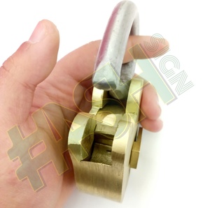 40 Năm Bảo Hành 100% Brass Alcatraz Tù Ổ Khóa Kim Loại Ổ Khóa & <span class=keywords><strong>Key</strong></span>/Cao An Ninh Padlocks/Kim Loại Nặng/Với 3 Chìa Khóa Chính - Product Image 5