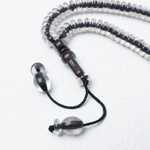 Оптовые акриловые мусульманские молитвенные четки (тасбих) из 99 бусин с прозрачным сердечником, арабские бусины для мужчин и женщин - Product Image 4