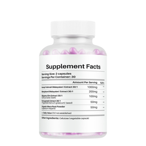 Capsules de bien-être à base de plantes pour femmes, marque privée personnalisée, mélange botanique 5-en-1, complément de soin quotidien féminin, vente en gros OEM - Product Image 2