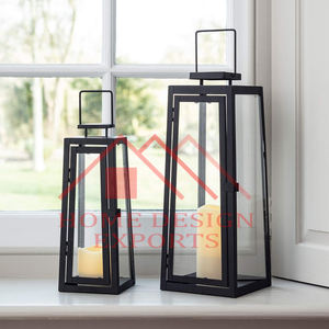 2025 Orden Diseño Venta caliente Juego de acabado negro de linterna de piso a precio al por mayor - Product Image 3
