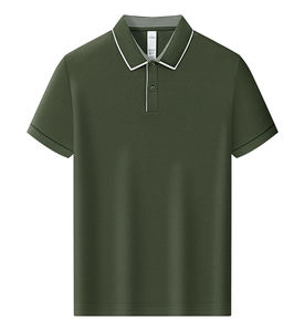 Meilleures ventes : Polos pour hommes 100 % coton, qualité supérieure, séchage rapide, design uni personnalisable avec motifs variés - Product Image 6