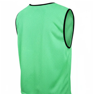 Maillots d'entraînement pour adultes, design personnalisé, taille football, 100% polyester, col rond, séchage rapide, léger, maillots de football - Product Image 4