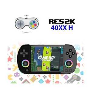 Console de jeu portable RES2k RG40XX H, 18000 jeux, 50 consoles, mémoire 64 Go, console rétro avec communication Wi-Fi, état d'occasion - Product Image 1
