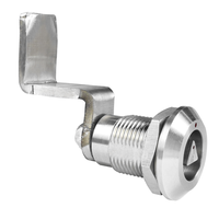 Verrous à compression à quart de tour ABA durables en acier inoxydable 316 chromé, anti-corrosion, à clé, pour compagnies aériennes