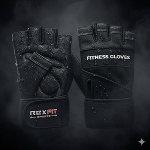 Guantes de Gimnasio de Medio Dedo de Diseño Popular Recién Llegados, Guantes con Soporte para Muñeca, Guantes de Gimnasio Transpirables Unisex para Levantamiento de Pesas - Product Image 2