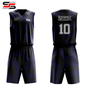 Custom Basketball Jersey <b>Men</b> Fashion Sport Wear Breathable Quick Dry Basketball <b>Shirts</b> High Quality Basketball Jersey Set - Product Image 4