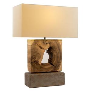 Driftwood Buffet <b>Table</b> Lamp Handcrafted From Wood - Product Image 1