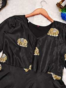 Trajes de Seda Pakistaníes e Indios, Salwar Kameez, Anarkali, para Mujer, para Bodas y Fiestas - Product Image 2