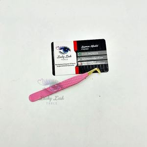 GPT-สีชมพูพร้อมปลายสีทองแหนบสำหรับต่อขนตาปริมาณ90องศาสำหรับการต่อขนตาบรรจุภัณฑ์/โลโก้แบบกำหนดเอง - Product Image 5